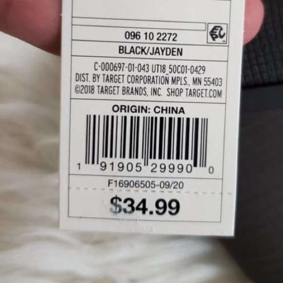 Women's Jayden Double Zip Ankle Bootie - Black Size 9.5 - Picture 7 of 7